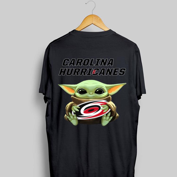 Baby Yoda hug Carolina Hurricanes shirt 8