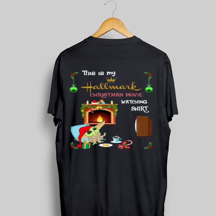 Baby Yoda this is my hallmark christmas movie watching sweater 9