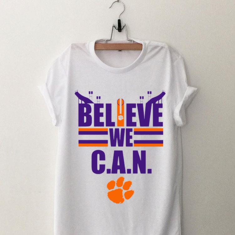 Believe We Can Clemson sweater 8