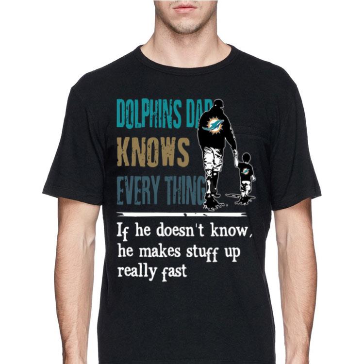 Dolphins dad know everything if he doesn’t know he make stuff up really fast sweater 12 Dolphins dad know everything if he doesn’t know he make stuff up really fast sweater