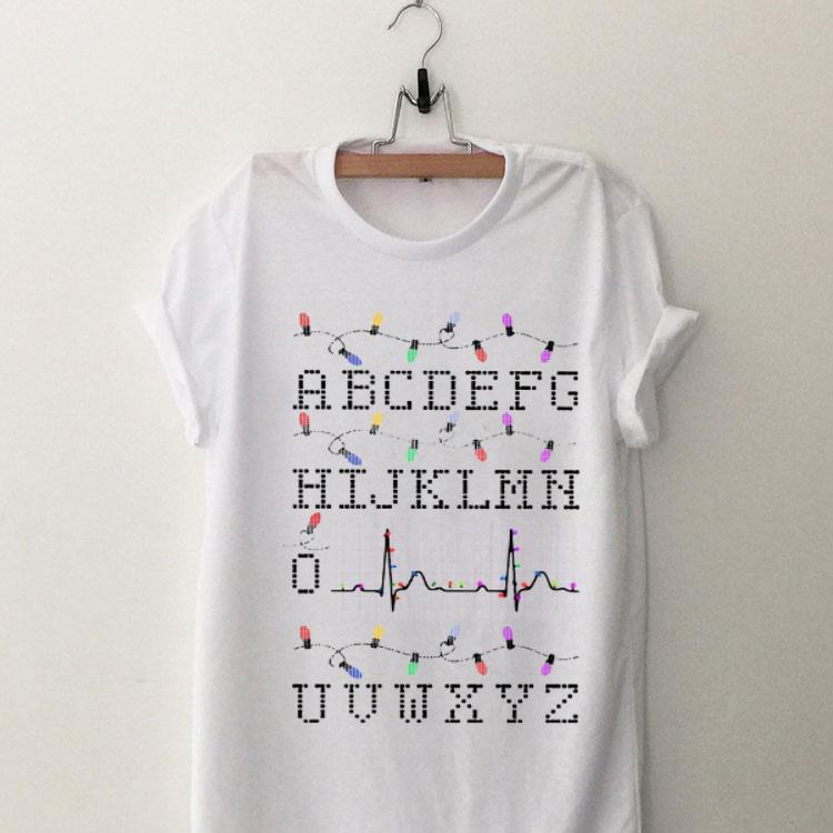 Heartbeat light Christmas ABCDEFGHIJKLMNO VWXYZ sweater 8