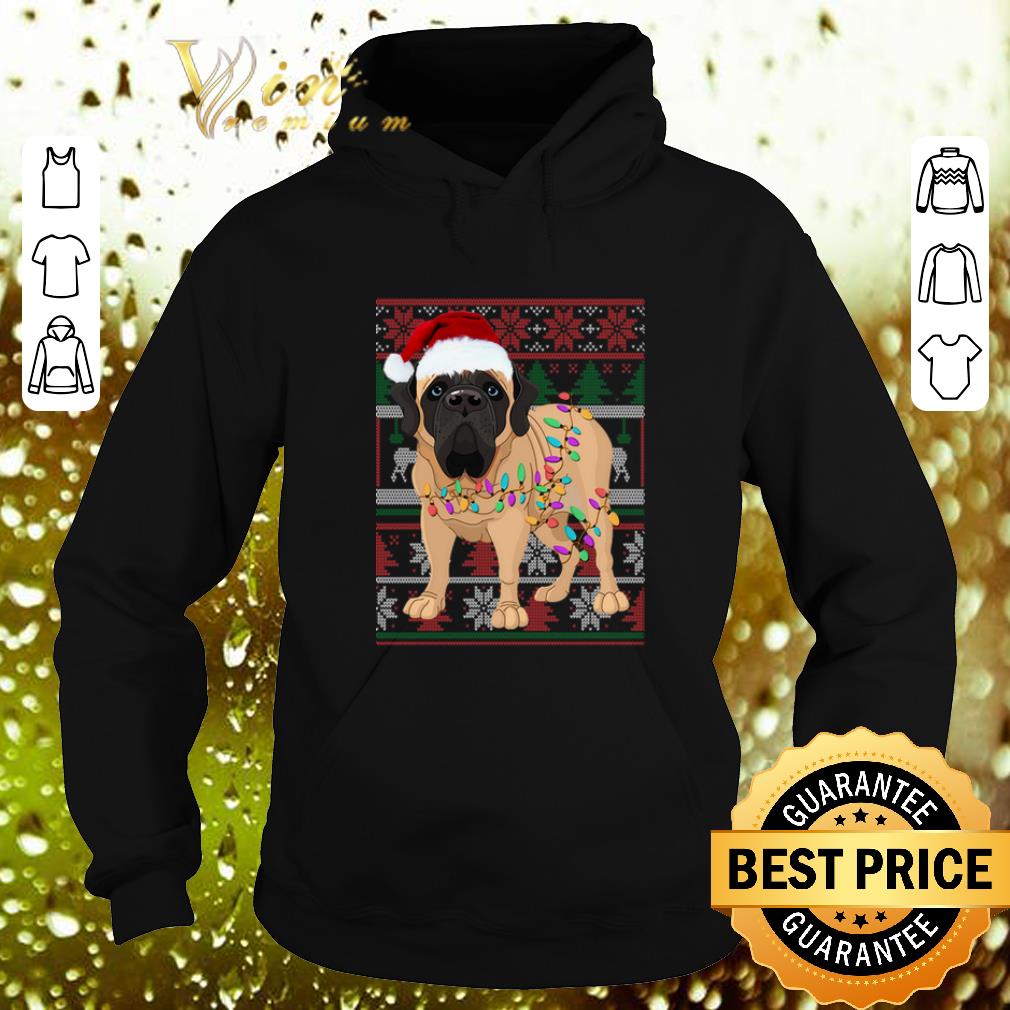 Hot English Mastiff Ugly Christmas sweater