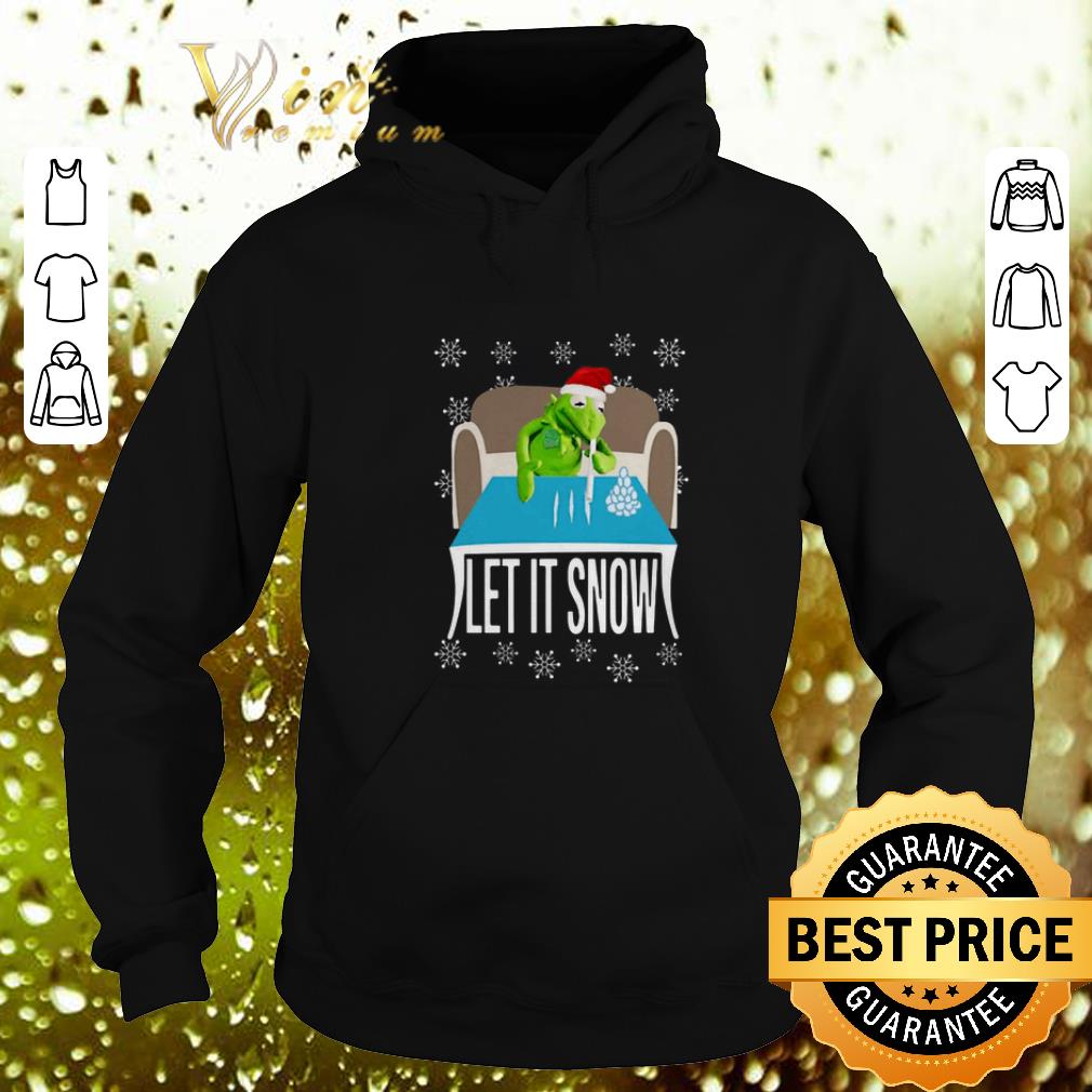 Hot Kermit The Frog Walmart Cocaine Let It Snow shirt 10 Hot Kermit The Frog Walmart Cocaine Let It Snow shirt
