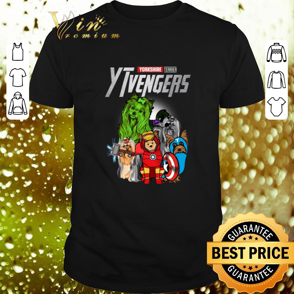Hot Marvel Avengers Endgame Yorkshire Terrier YTvengers shirt 7