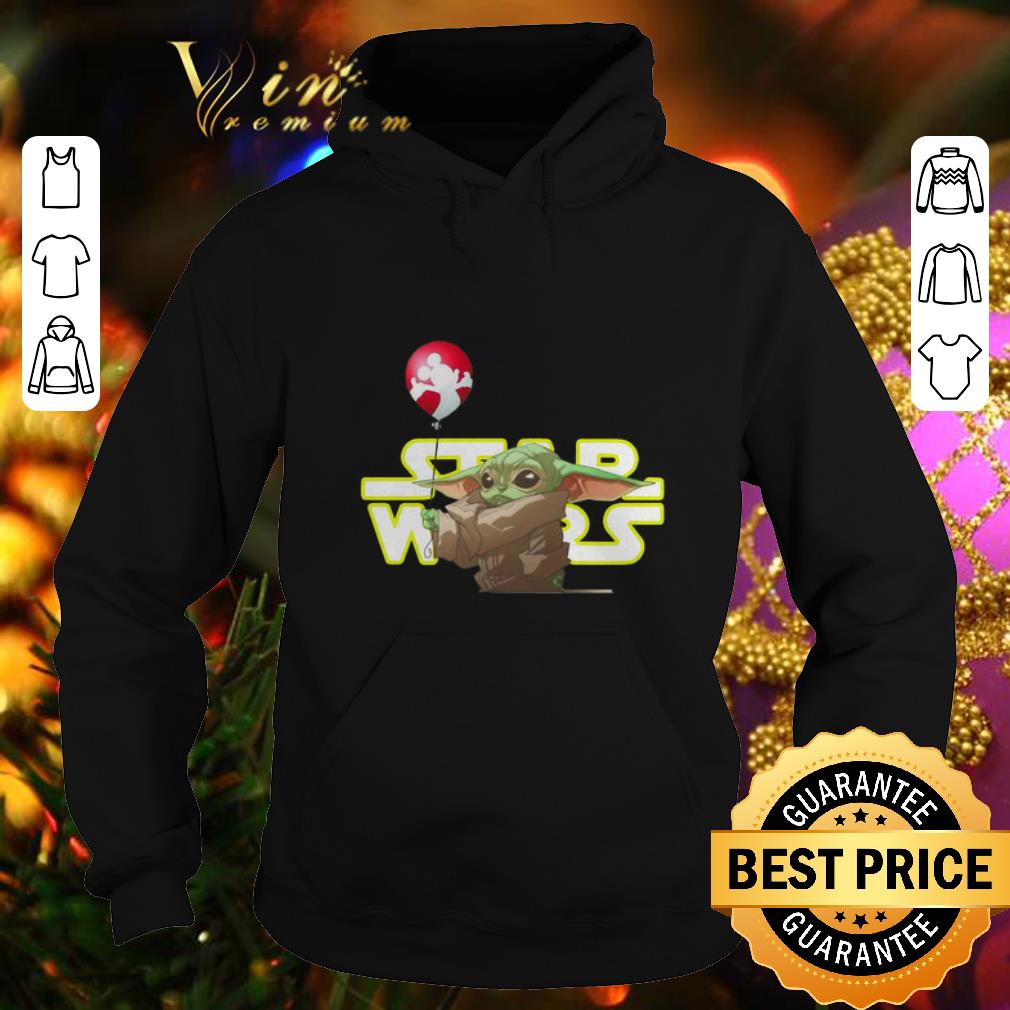 Hot Star Wars Baby Yoda Hold Balloon Mickey shirt 10 Hot Star Wars Baby Yoda Hold Balloon Mickey shirt