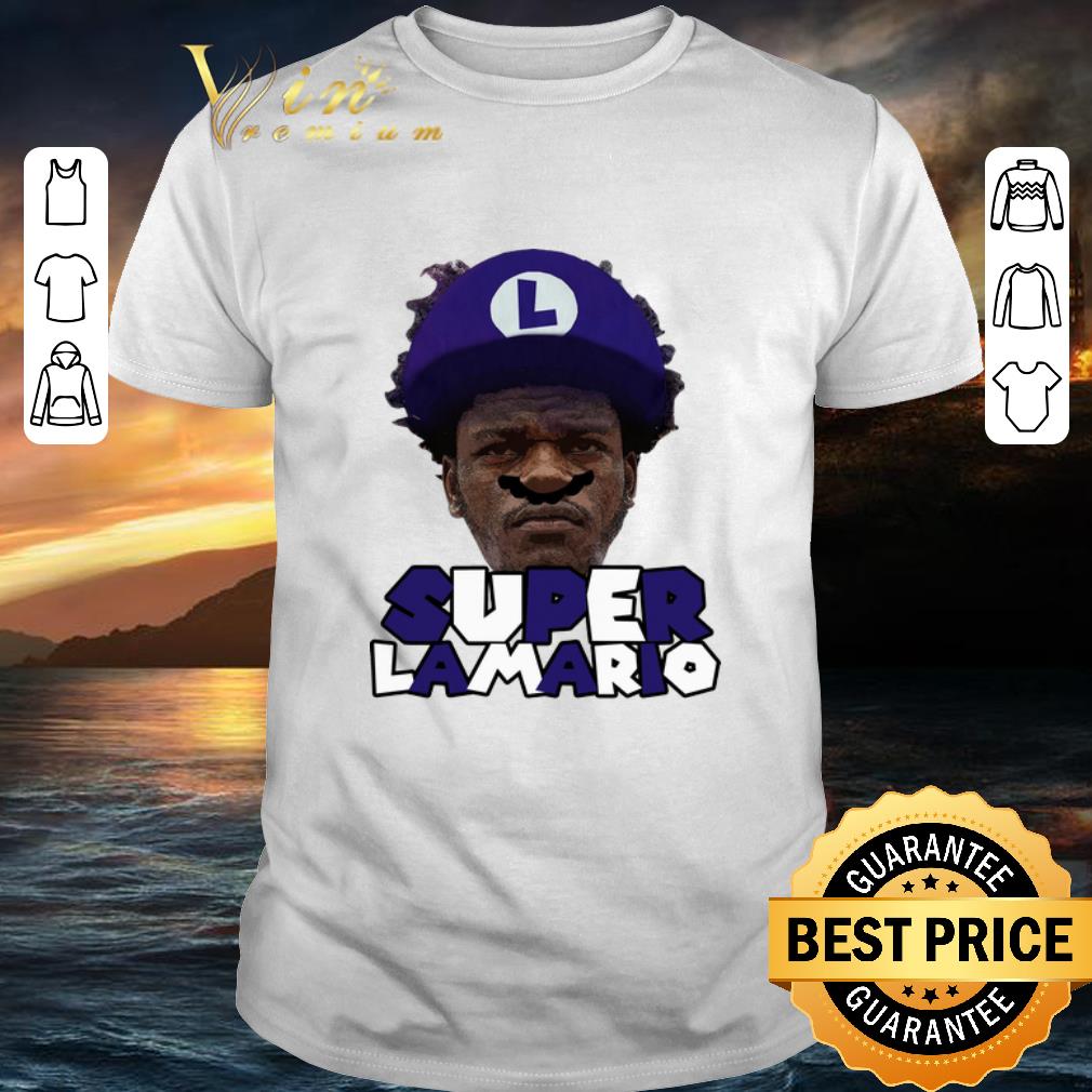 Hot Super Lamario Jackson Baltimore Ravens shirt 9