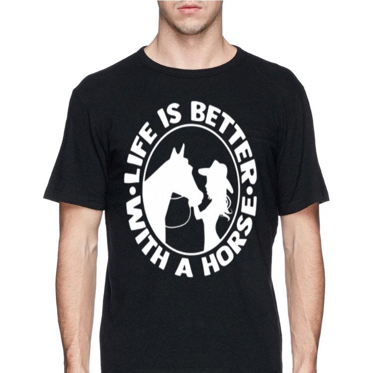 Life is better with a horse sweater 12 Life is better with a horse sweater