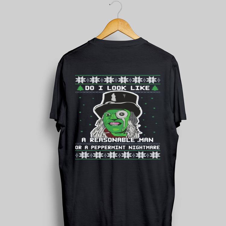 Mighty Boosh Do I Look Like A Reasonable Man Christmas sweater 9