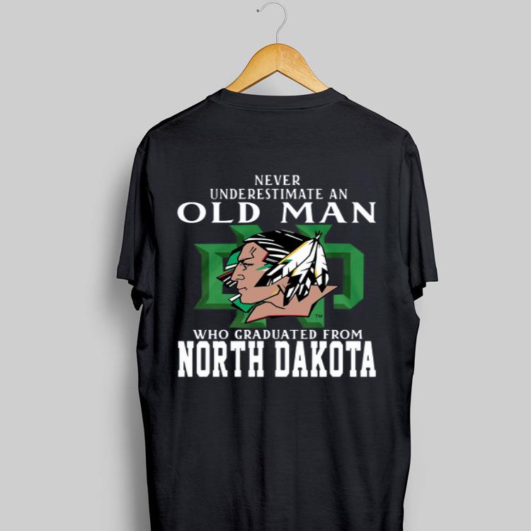 Never underestimate old man who graduated from North Dakota sweater 9