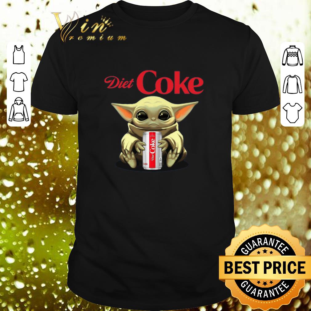 Original Baby Yoda hug Diet Coke Star Wars Mandalorian shirt 7