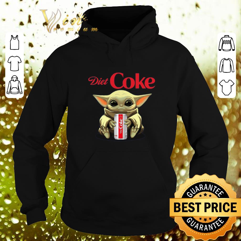 Original Baby Yoda hug Diet Coke Star Wars Mandalorian shirt