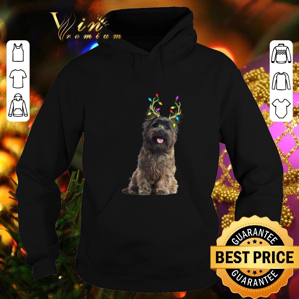 Original Cairn Terrier Reindeer Christmas Light shirt 10 Original Cairn Terrier Reindeer Christmas Light shirt