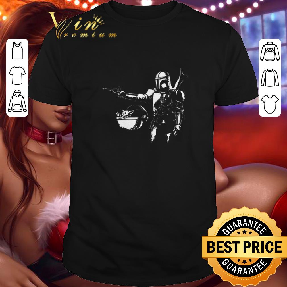 Original Pulp Fiction Pulp Mando The Mandalorian Baby Yoda shirt 6