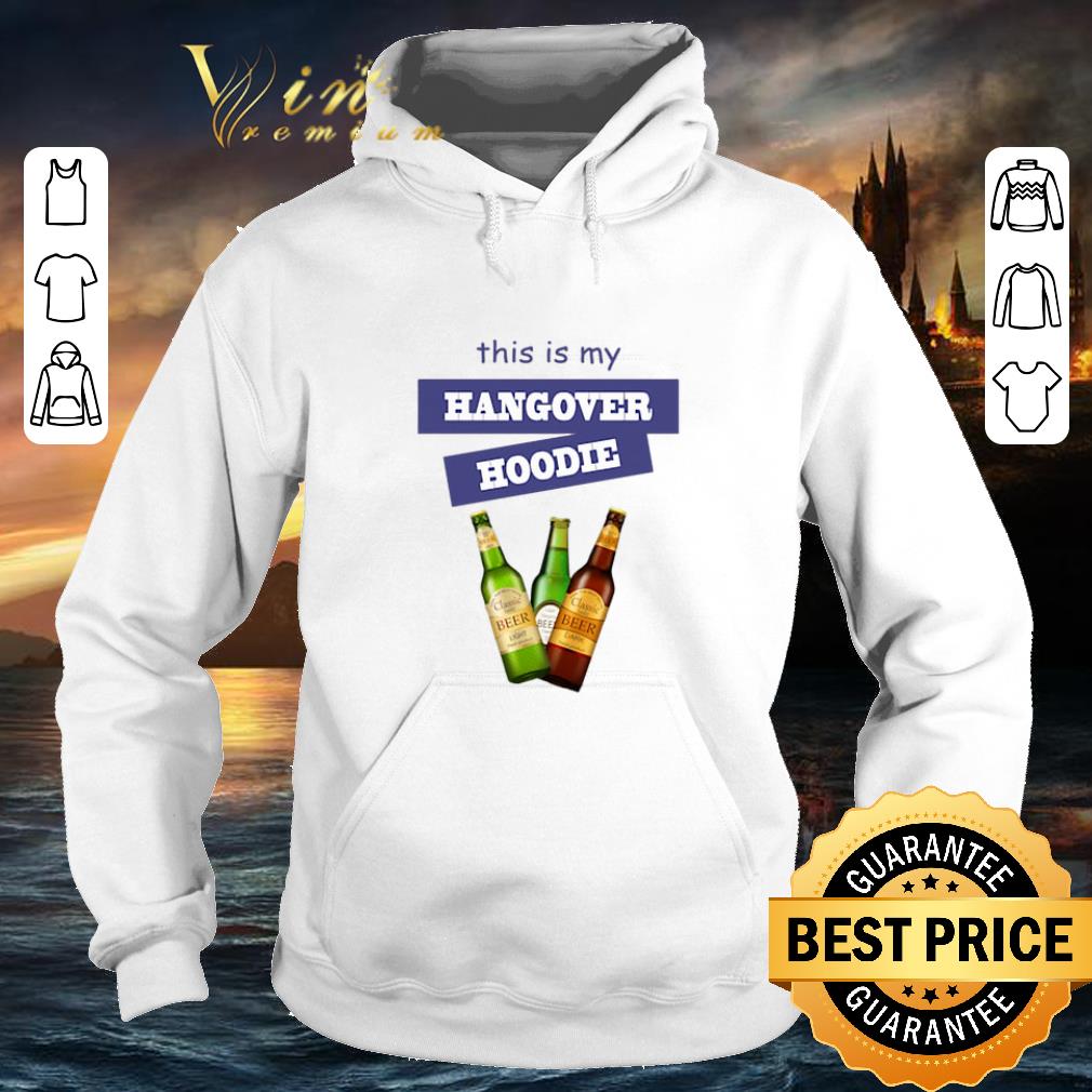 Original This Is My Hangover Hoodie Realistic Beer shirt