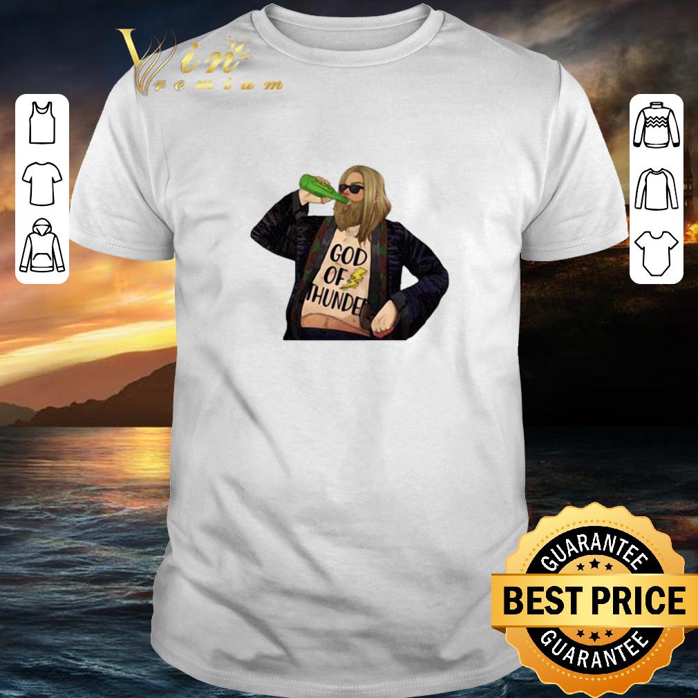 Original Thor God of thunder drunk shirt 7