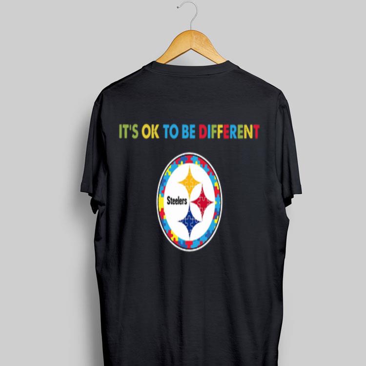 Pittsburgh Steelers Autism it’s ok to be different shirt 8