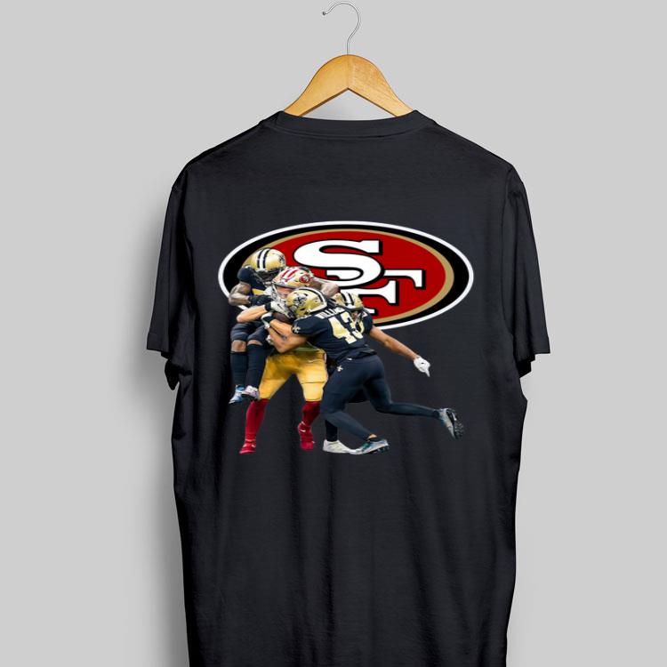 San Francisco and New Orleans Saints Marcus Williams shirt 8