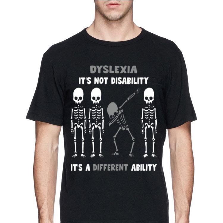 Skeleton Dyslexia it’s not disability it’s a Different ability sweater 12 Skeleton Dyslexia it’s not disability it’s a Different ability sweater