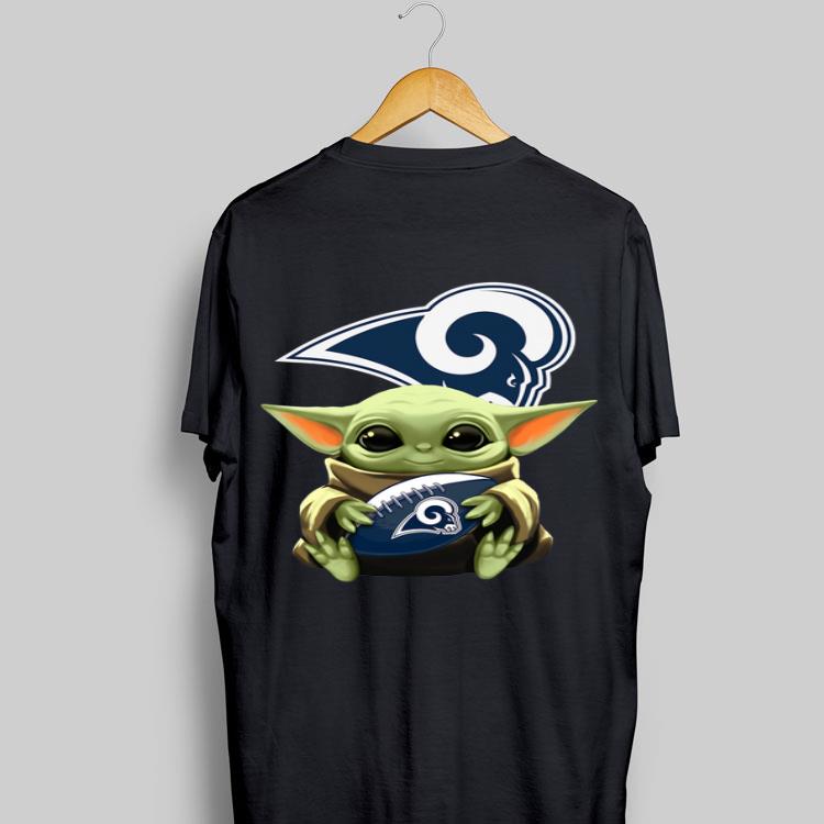 Star Wars Baby Yoda Hug Los Angeles Rams shirt 8