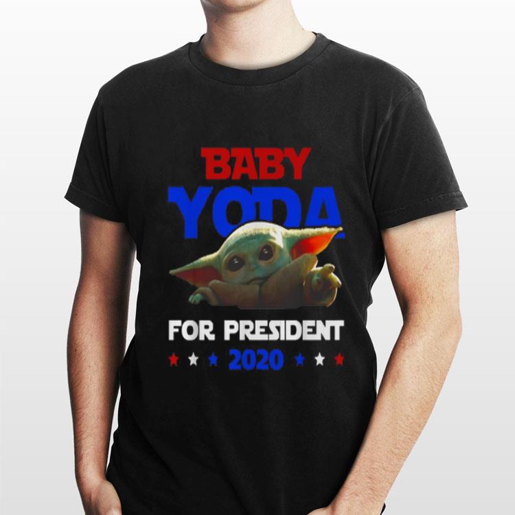 Star Wars Baby Yoda for president 2020 sweater 2 Star Wars Baby Yoda for president 2020 sweater 2