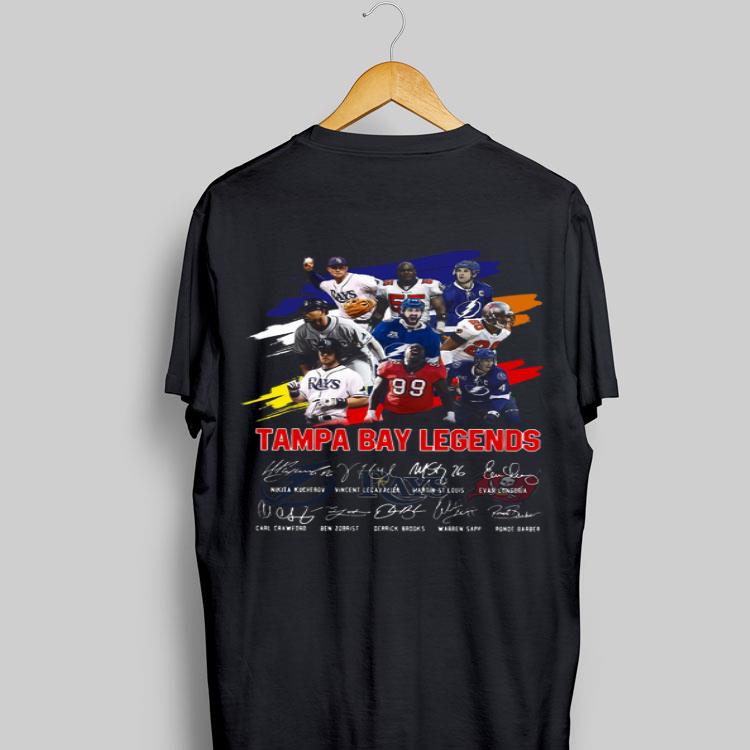 Tampa Bay Legends Players Signatures sweater 9
