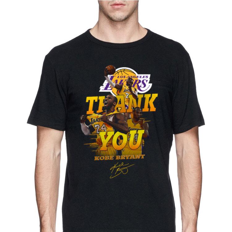 Thank you Kobe Bryant Los Angeles Lakers signature sweater 12 Thank you Kobe Bryant Los Angeles Lakers signature sweater