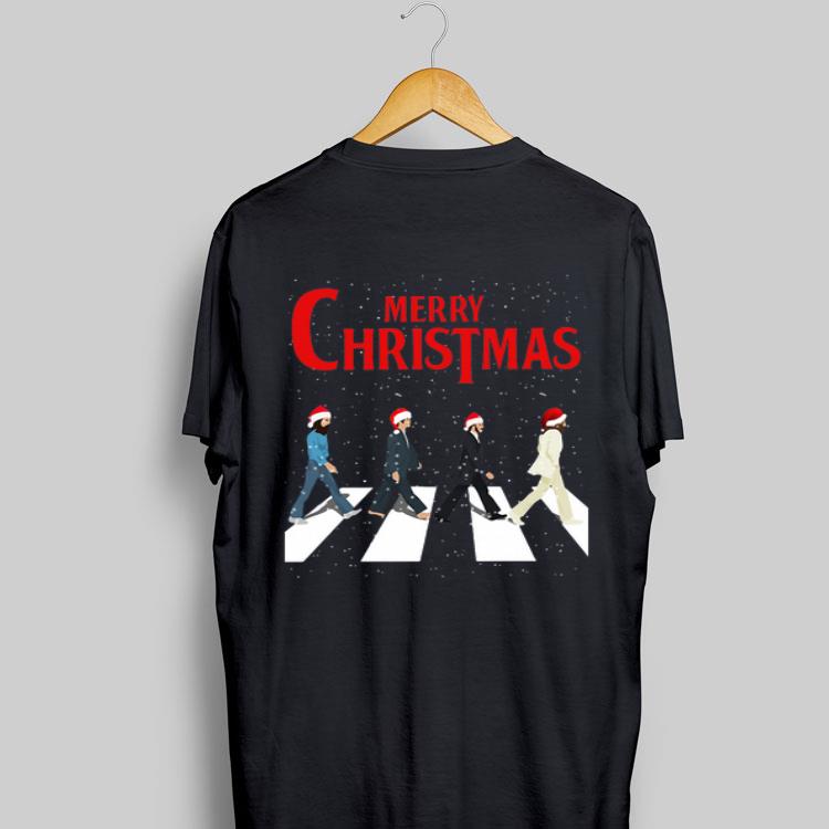 The Beatles Abbey Road Merry Christmas sweater 8