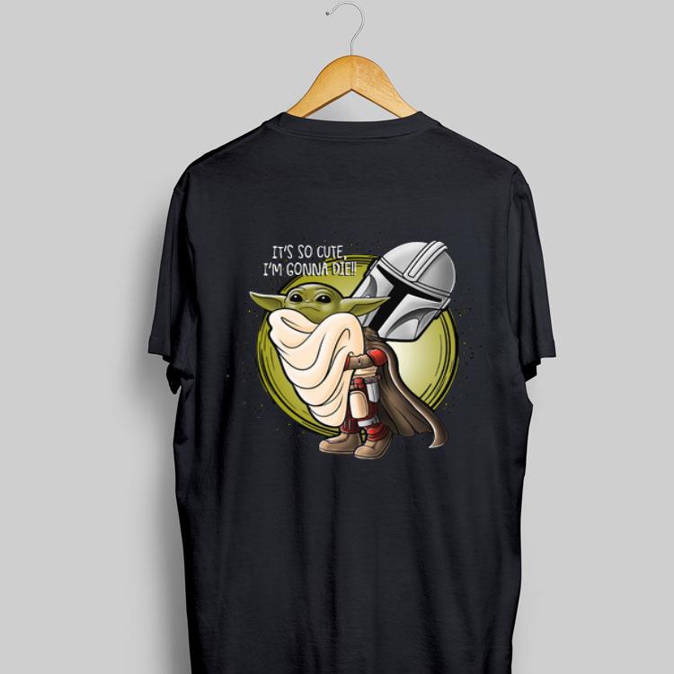 The Mandalorian Hug Baby Yoda it’s so cute I’m gonna die sweater 7