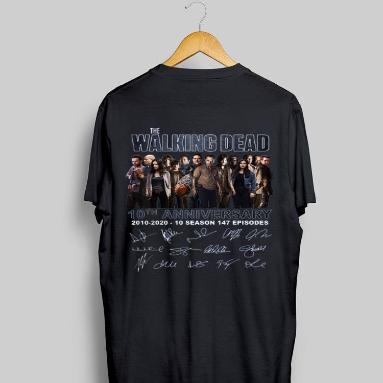 The Walking Dead 10th Anniversary Signatures sweater 8
