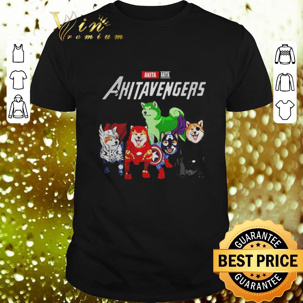 Top Akita Akitavengers Marvel Avengers Endgame shirt 7