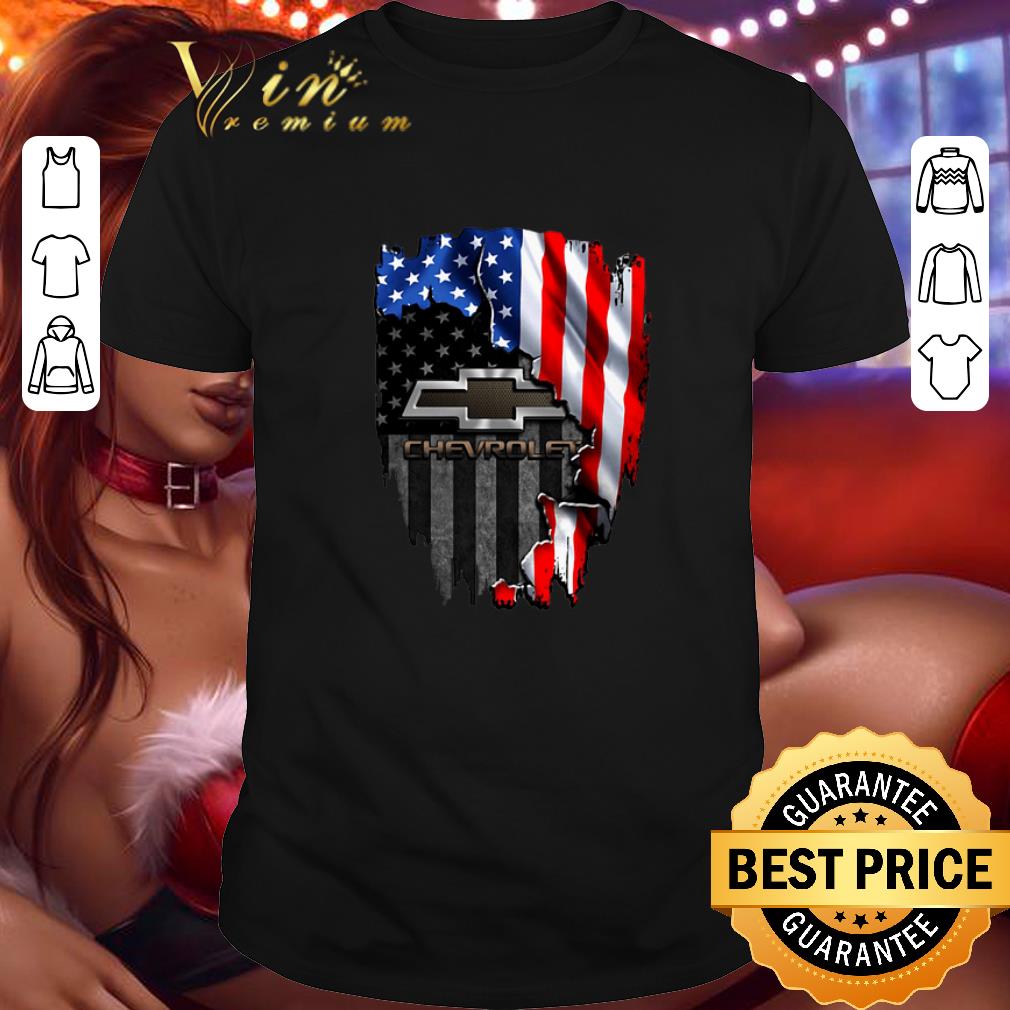 Top America flag Chevrolet shirt 6
