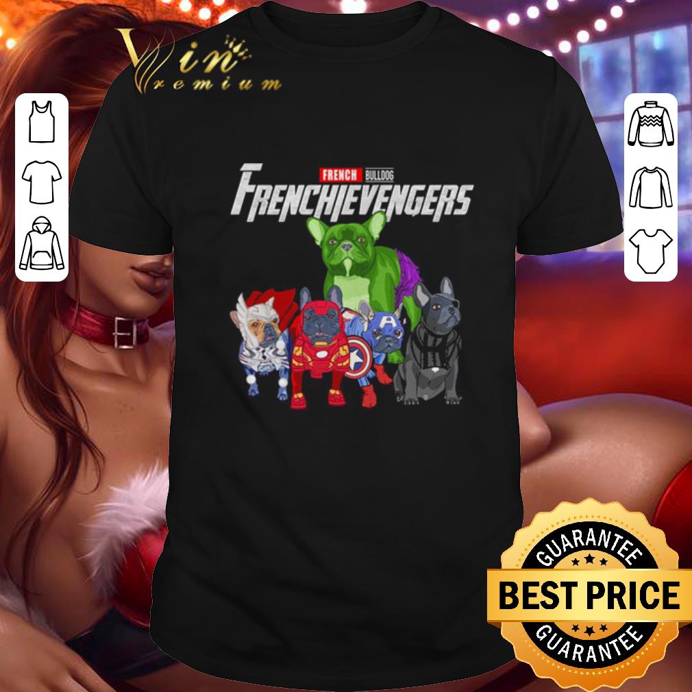 Top Frenchievengers French Bulldog Marvel Avenger Endgame shirt 7