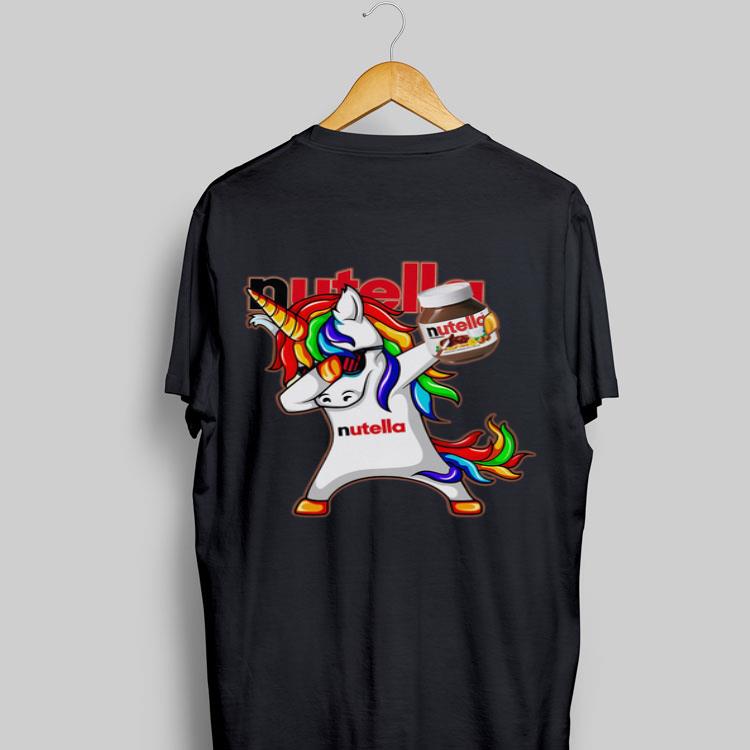 Unicorn Dabbing Nutella shirt 8
