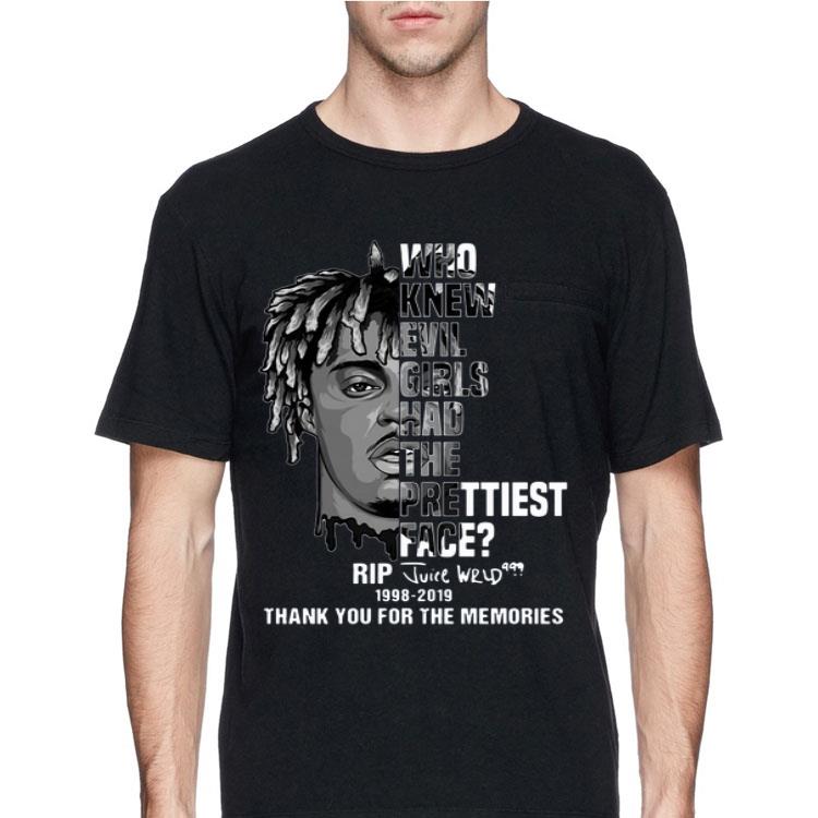 Who Knew Evil Had The Prettiest Face Rip Juice Wrld 1998-2019 Thank You For The Memories sweater 12 Who Knew Evil Had The Prettiest Face Rip Juice Wrld 1998-2019 Thank You For The Memories sweater