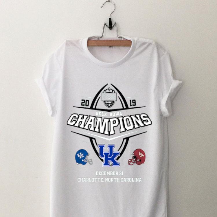 2019 Belk Bowl Champions Kentucky Wildcat vs Virginia Tech Hokies shirt 8