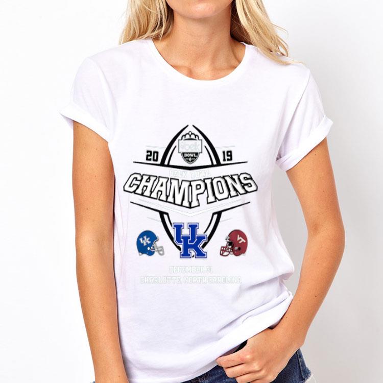 2019 Belk Bowl Champions Kentucky Wildcat vs Virginia Tech Hokies shirt 12 2019 Belk Bowl Champions Kentucky Wildcat vs Virginia Tech Hokies shirt
