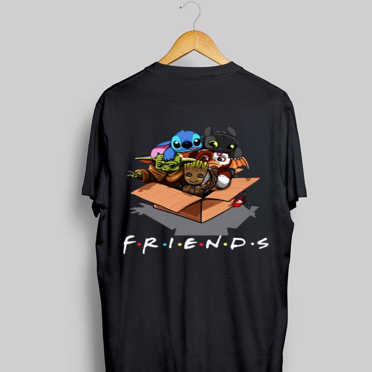 Baby Groot Baby Stitch And Baby Toothless Baby Yoda Baby Gizmo Friends shirt 8