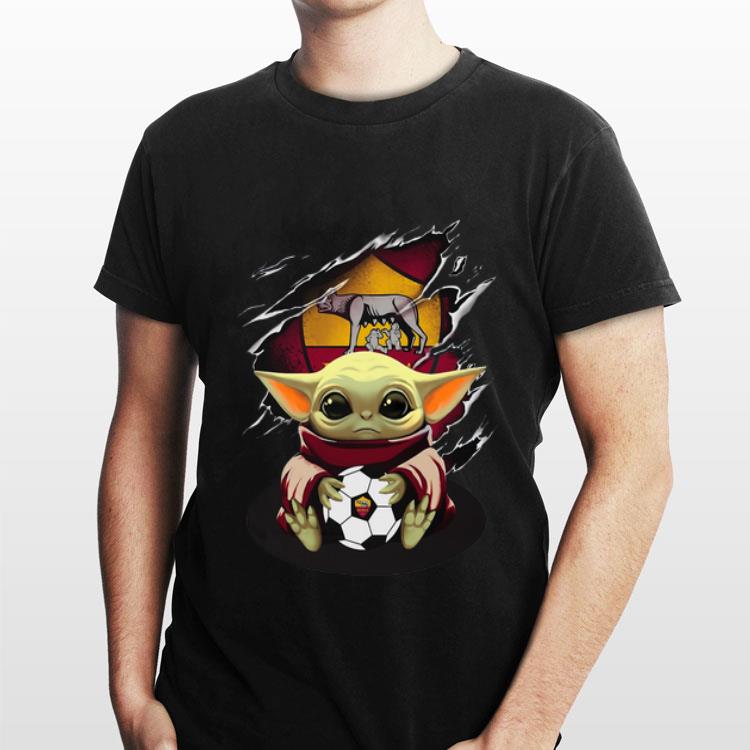Baby Yoda Blood Inside As Roma shirt 2 Baby Yoda Blood Inside As Roma shirt 2