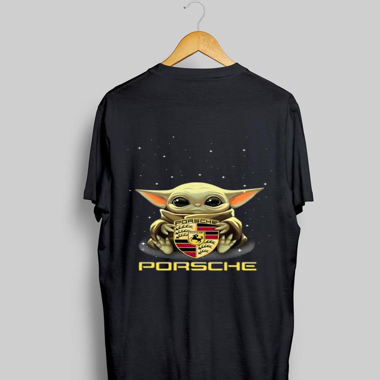 Baby Yoda Hug Porsche shirt 9