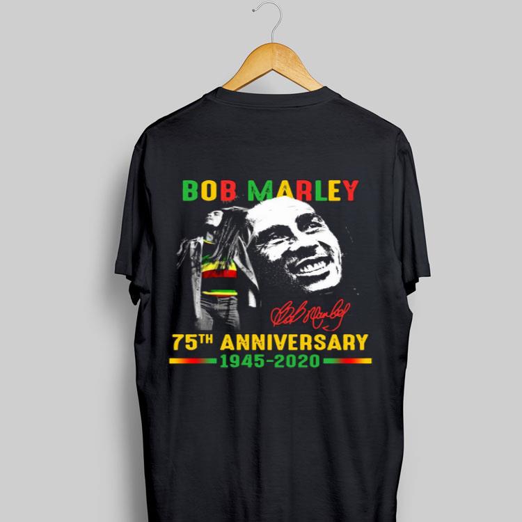 Bob Marley 75th anniversary 1945 2020 signature shirt 9