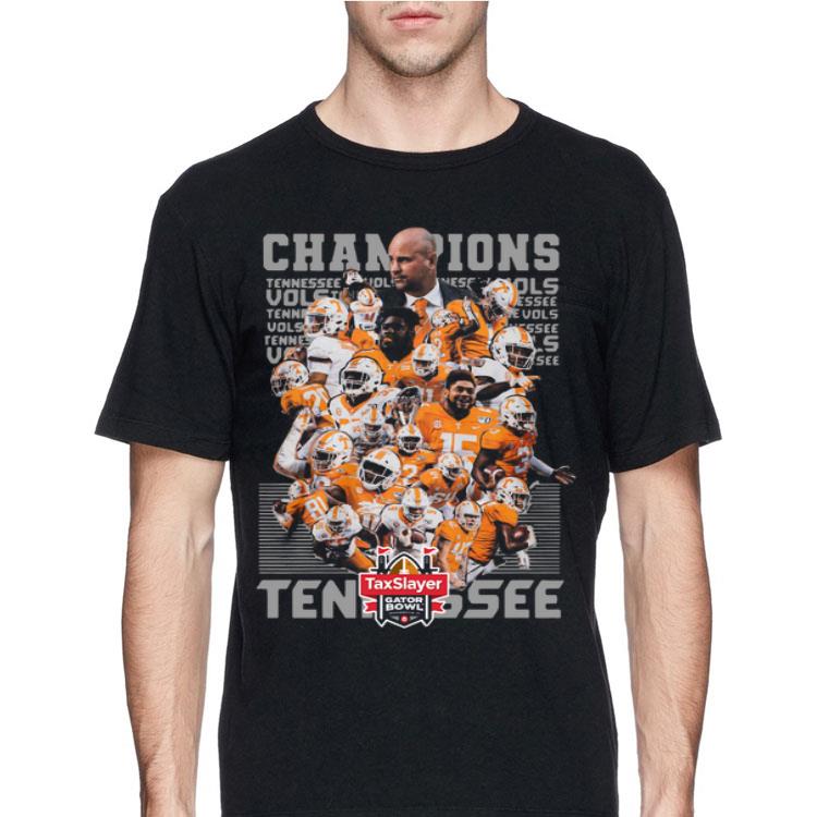 Champions Tennessee Volunteers players TaxSlayer Gator Bowl shirt 12 Champions Tennessee Volunteers players TaxSlayer Gator Bowl shirt