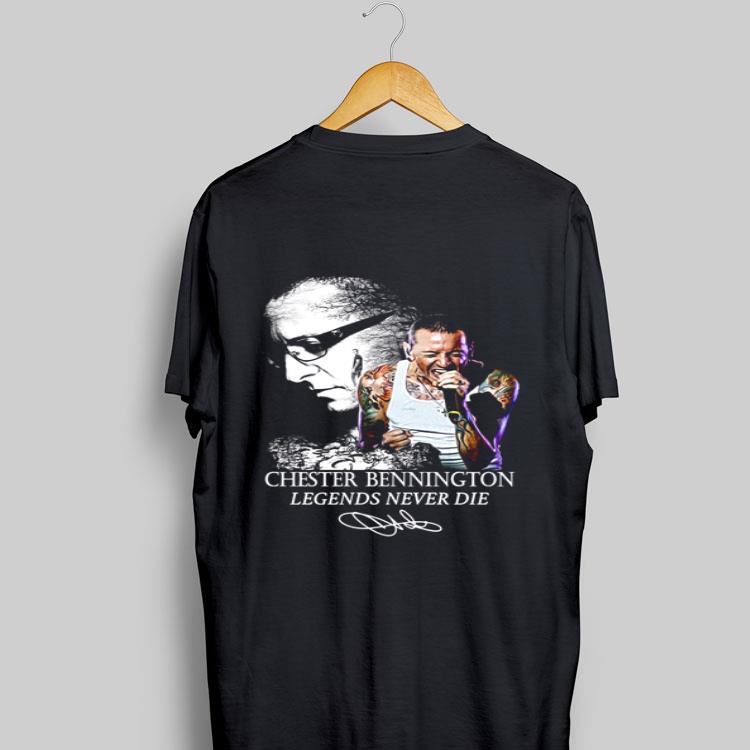 Chester Bennington Legends Never Die Signatures shirt 8