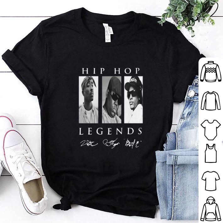 Hip Hop Legends 2Pac Notorious B.I.G. Eazy E signed autographed shirt 7