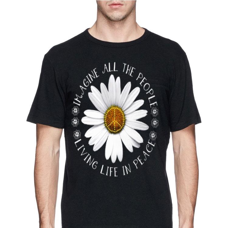 Hippie Flower imagine all the people living life in peace shirt 12 Hippie Flower imagine all the people living life in peace shirt