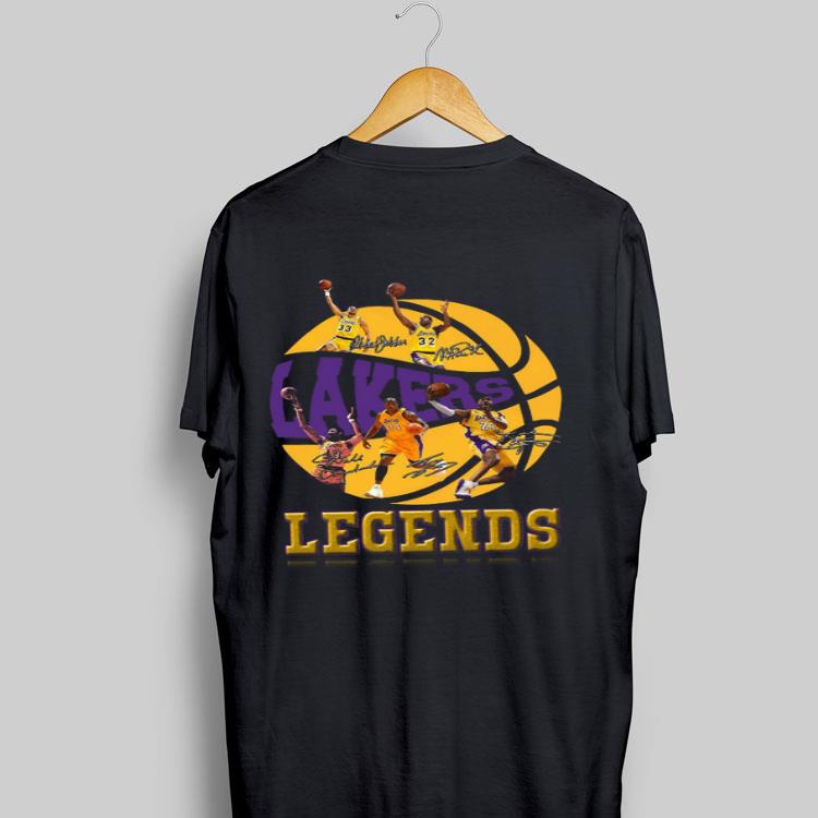 Los Angeles Lakers Legends Signatures shirt 9