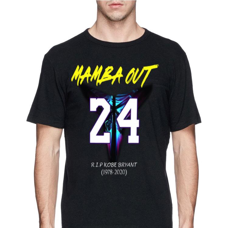 Mamba Out 24 R.I.P Kobe Bryant 1978 2020 shirt 12 Mamba Out 24 R.I.P Kobe Bryant 1978 2020 shirt