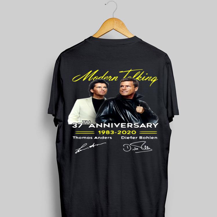 Modern Talking 37th anniversary 1983-2020 signatures shirt 8