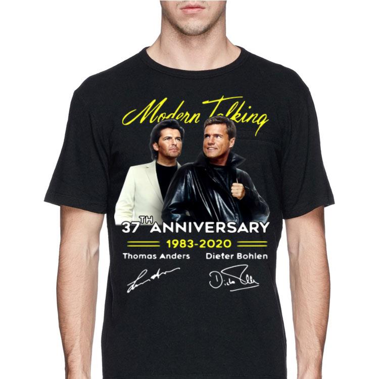 Modern Talking 37th anniversary 1983-2020 signatures shirt 12 Modern Talking 37th anniversary 1983-2020 signatures shirt