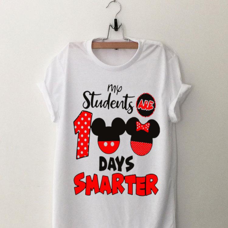 My Students Are 100 Days Smarter Mickey shirt 8