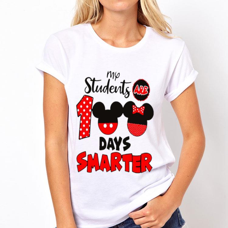 My Students Are 100 Days Smarter Mickey shirt 12 My Students Are 100 Days Smarter Mickey shirt